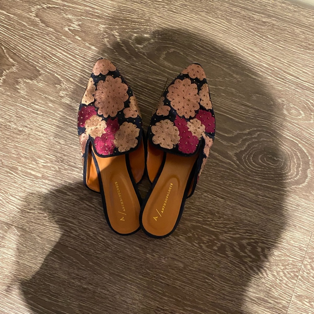 Anthropologie ballet flats